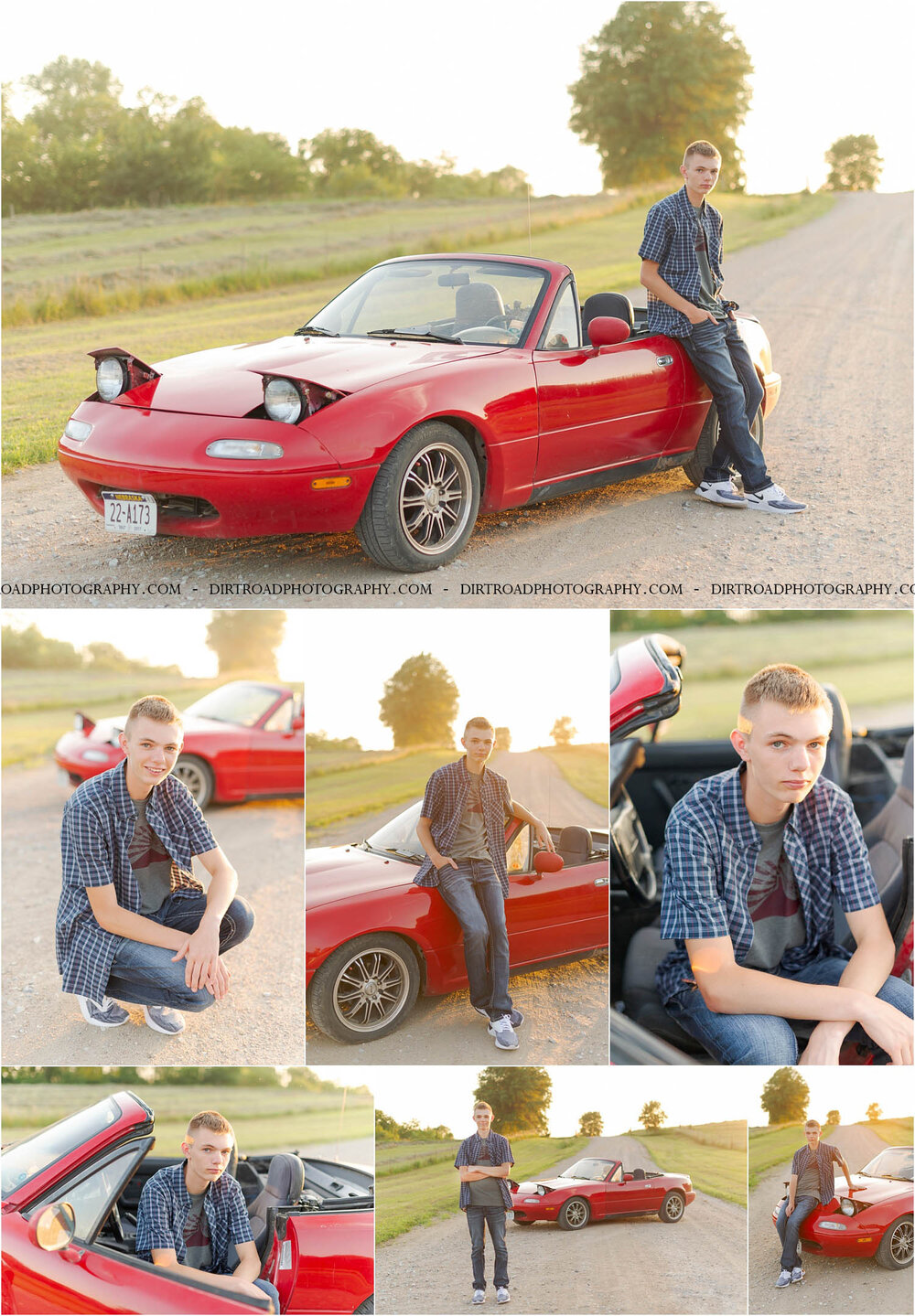 images of high school senior guy named ames of crete, nebraska. he attends crete high school and is part of the class of 2020. photos with trap shooting, cross country and cars at sunset in nebraska. crete ikes trap team, doane university, tuxedo park. photographer is kelsey homolka nerud of wilber nebraska who specializes in high school senior photography and senior pictures.
