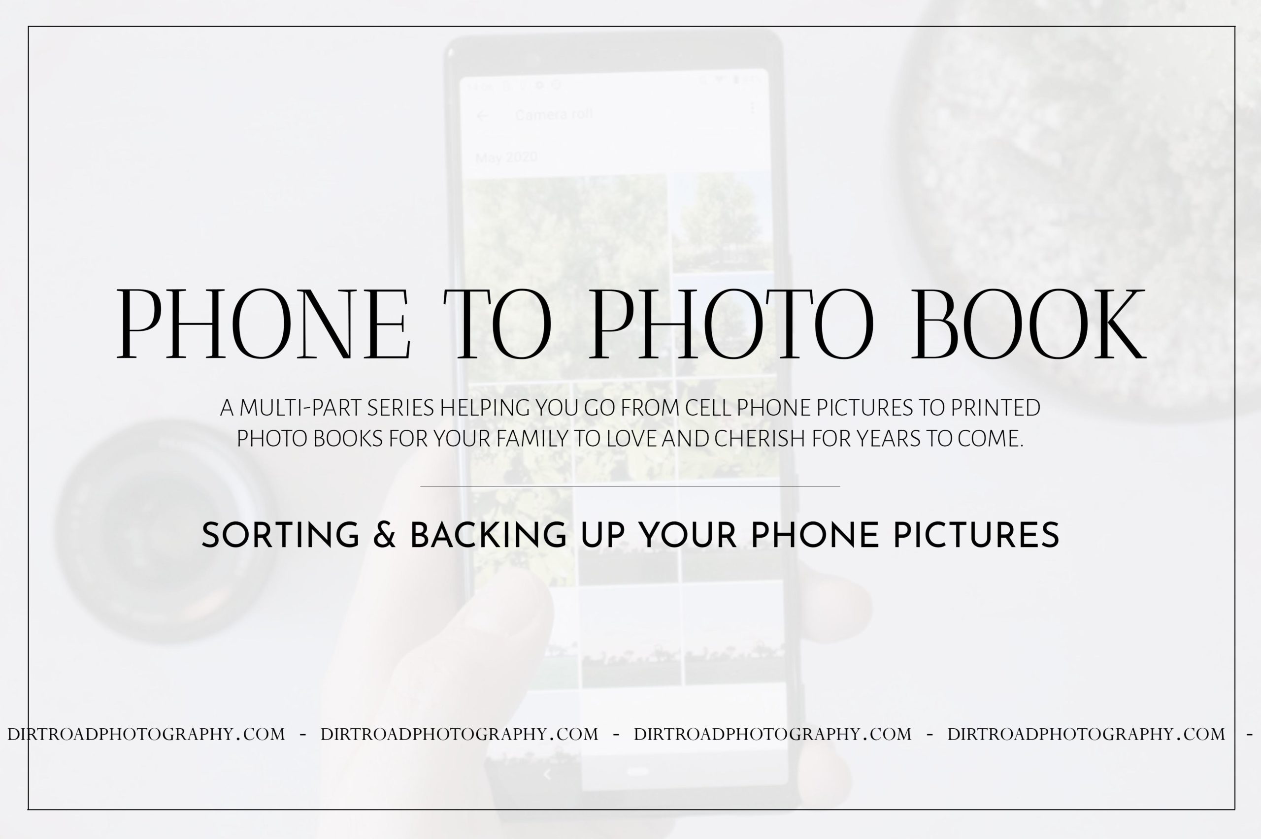 phone to photo book,